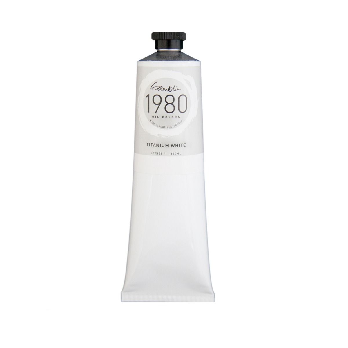 Gamblin 1980 Oils - Titanium White, 150 ml (5.07oz)