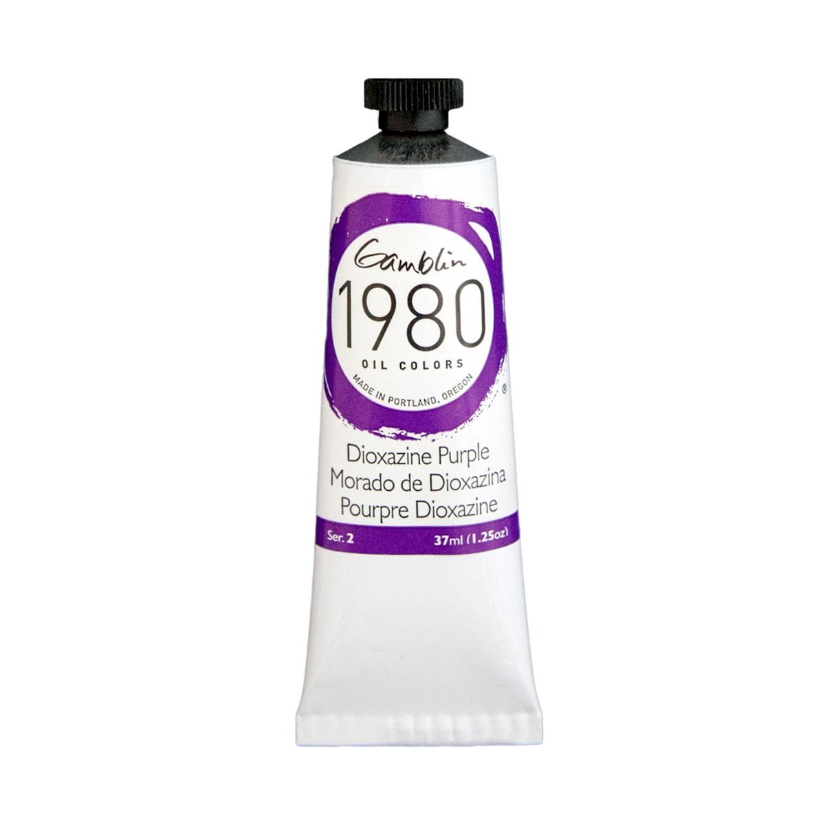 Gamblin 1980 Oils - Dioxazine Purple, 37 ml (1.25oz)