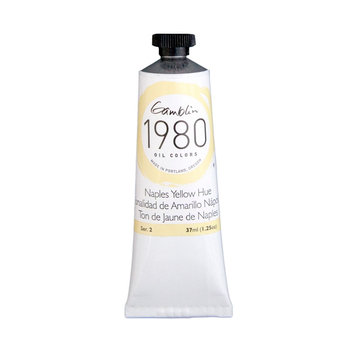 Gamblin 1980 Oils - Naples Yellow, 37 ml (1.25oz)