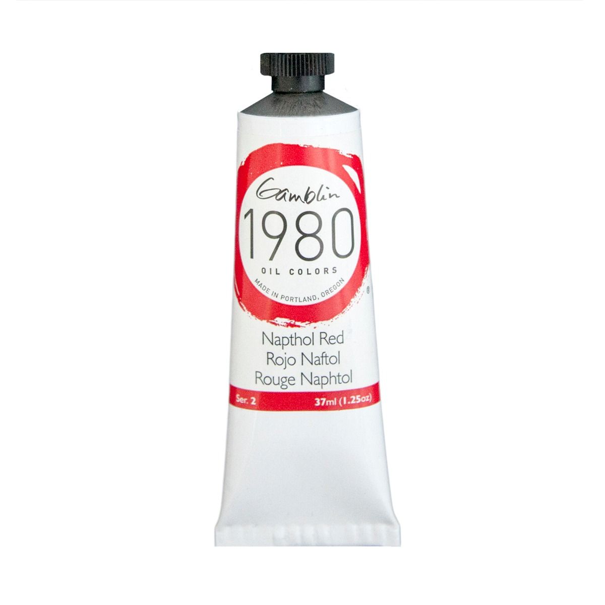 Gamblin 1980 Oils - Napthol Red, 37 ml (1.25oz)