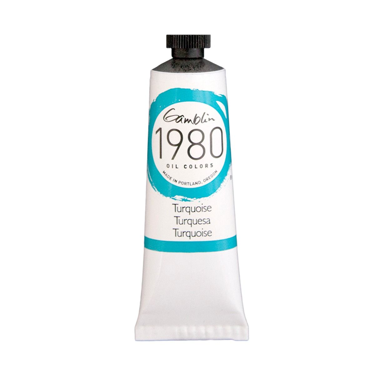 Gamblin 1980 Oils - Turquoise, 37 ml (1.25oz)