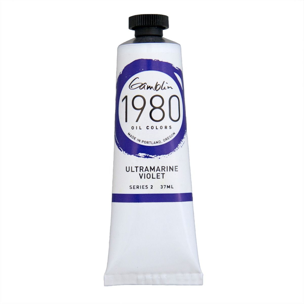 Gamblin 1980 Oils - Ultramarine Violet, 37 ml (1.25oz)