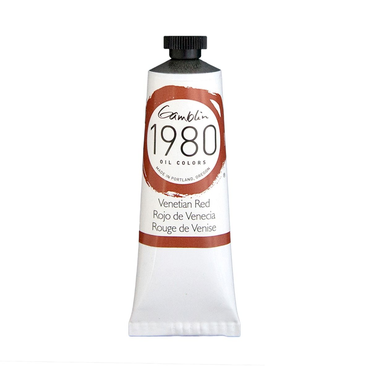 Gamblin 1980 Oils - Venetian Red, 37 ml (1.25oz)