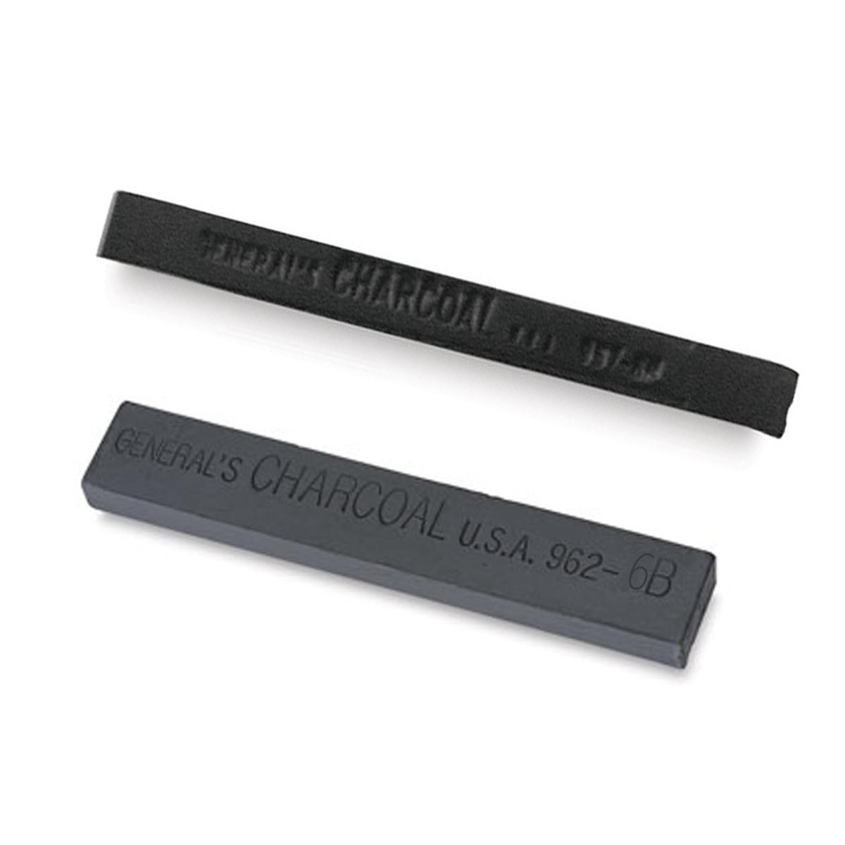 General's Compressed Charcoal Single Sticks