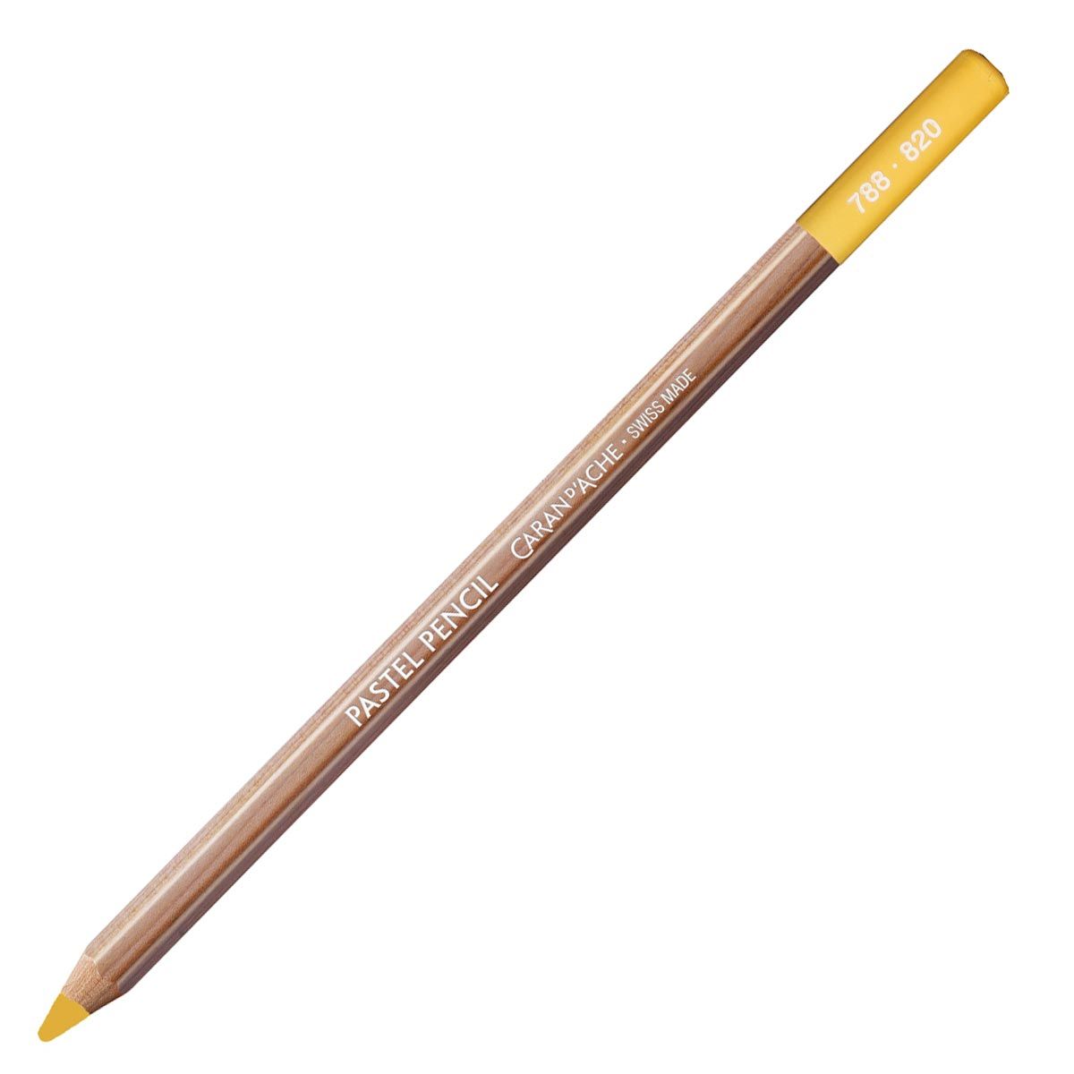 Caran d'Ache Pastel Pencil - Golden Bismuth Yellow - 820