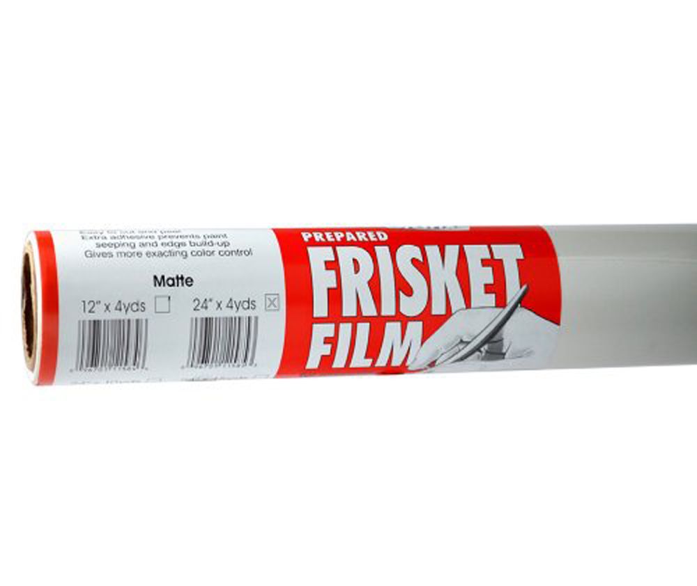 Grafix Prepared Frisket Film - Extra Tack .001 Matte Film - 12 in x 4 yrd Roll