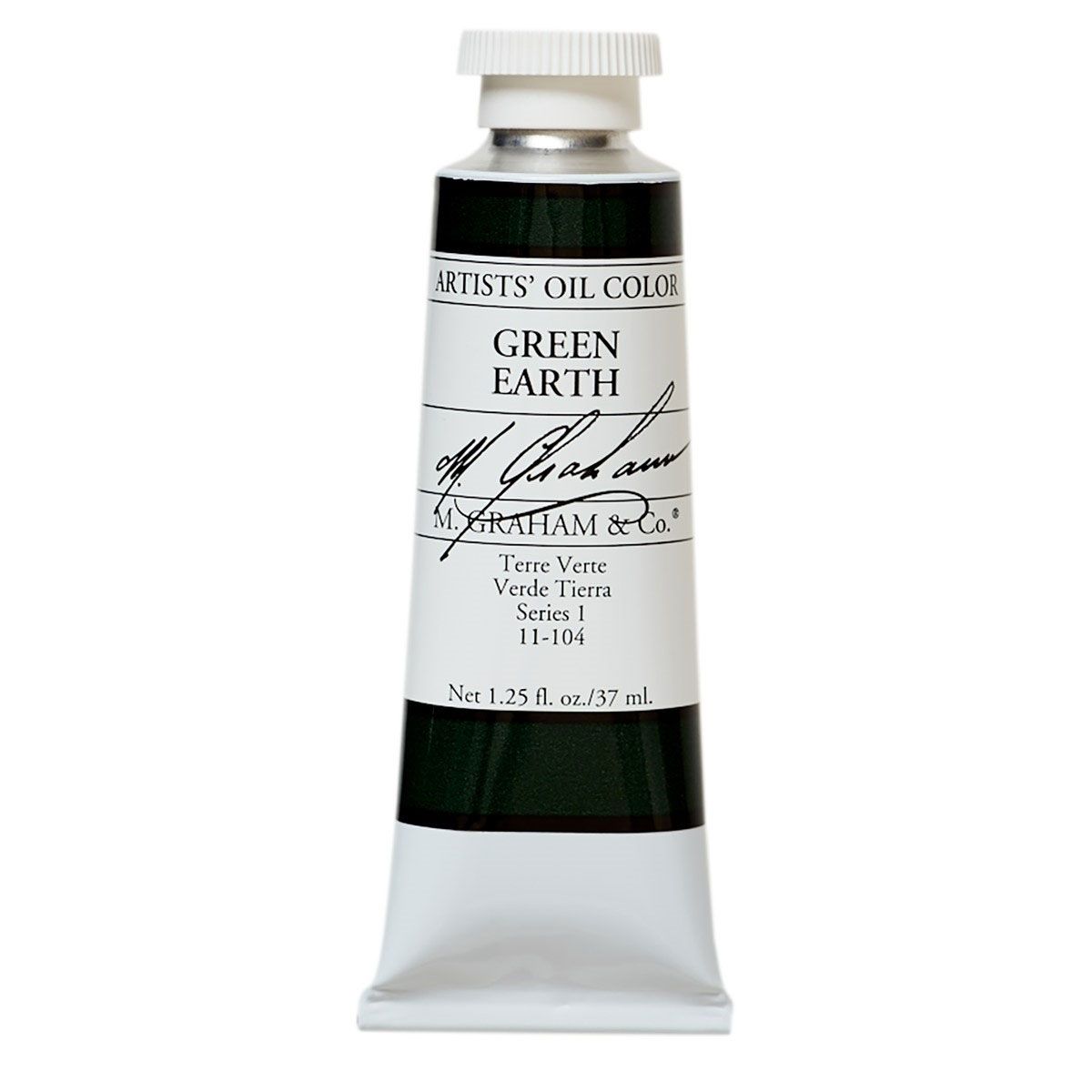 M Graham Oil Paint - Green Earth 37 ml