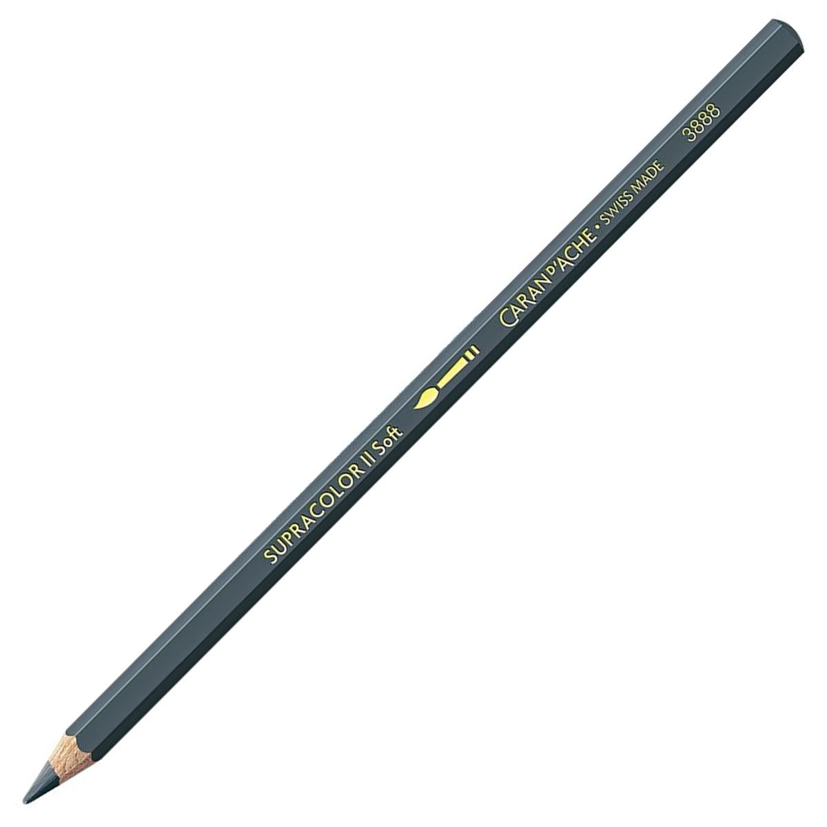 Caran d'Ache Supracolor ll Soft Aquarelle Pencil Greyish Black 008