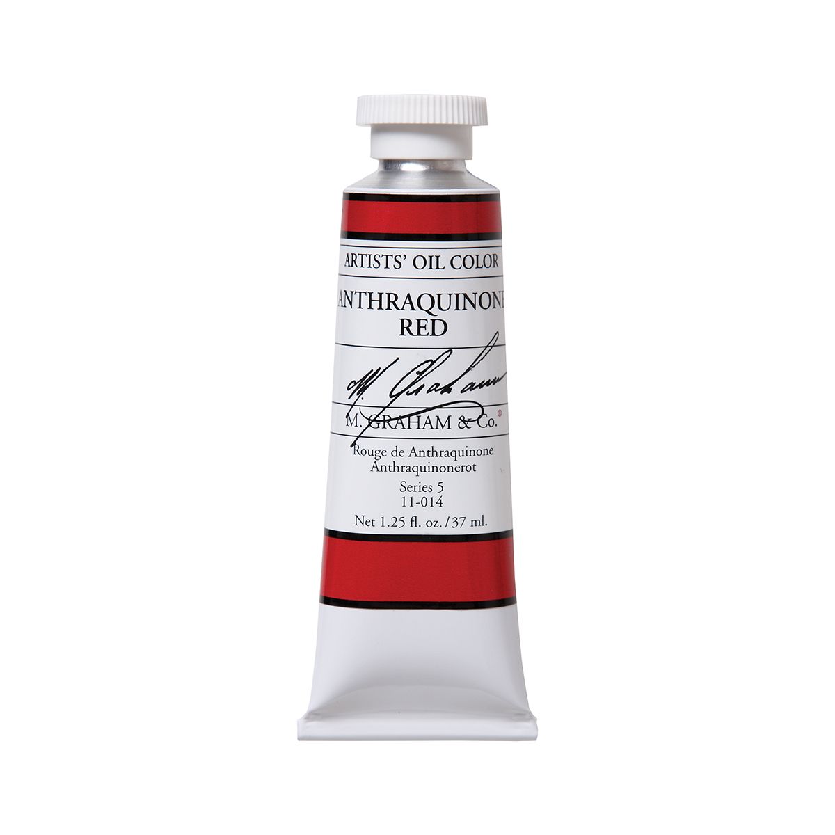 M Graham Oil Paint - Anthraquinone Red 37 ml