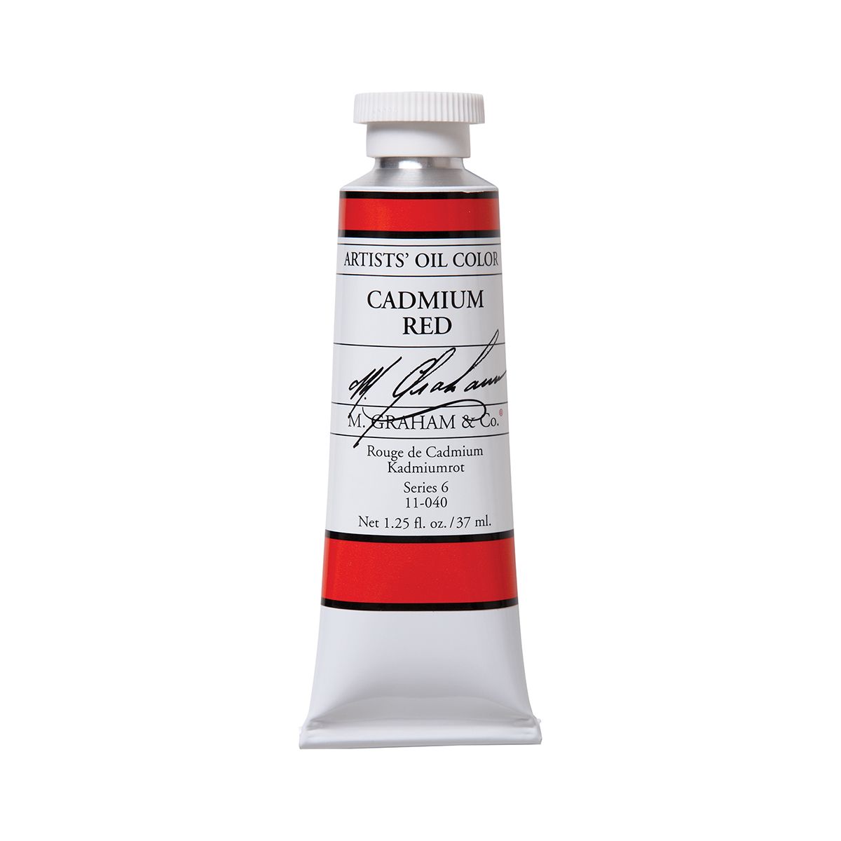 M Graham Oil Paint - Cadmium Red 37 ml