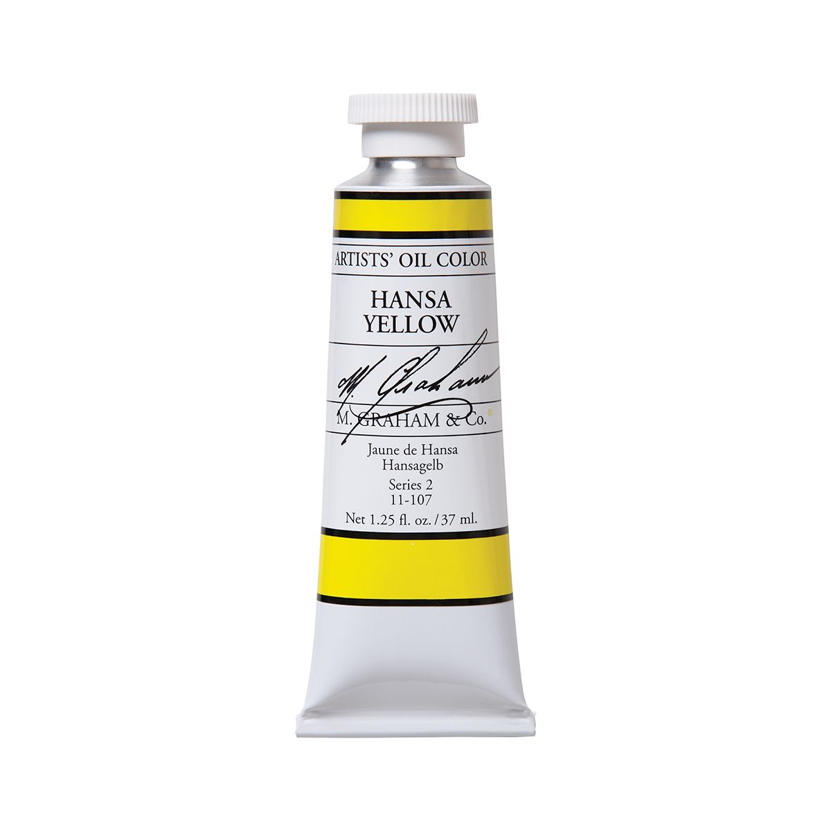 M Graham Oil Paint - Hansa Yellow 37 ml