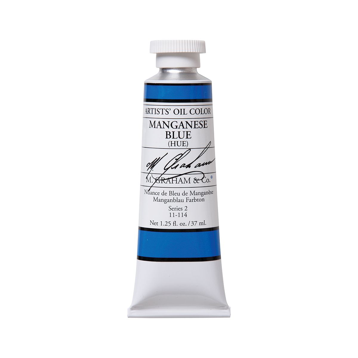 M Graham Oil Paint - Manganese Blue Hue 37 ml