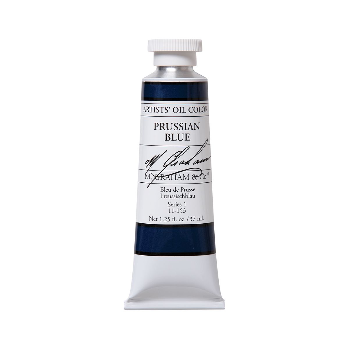 M Graham Oil Paint - Prussian Blue 37 ml