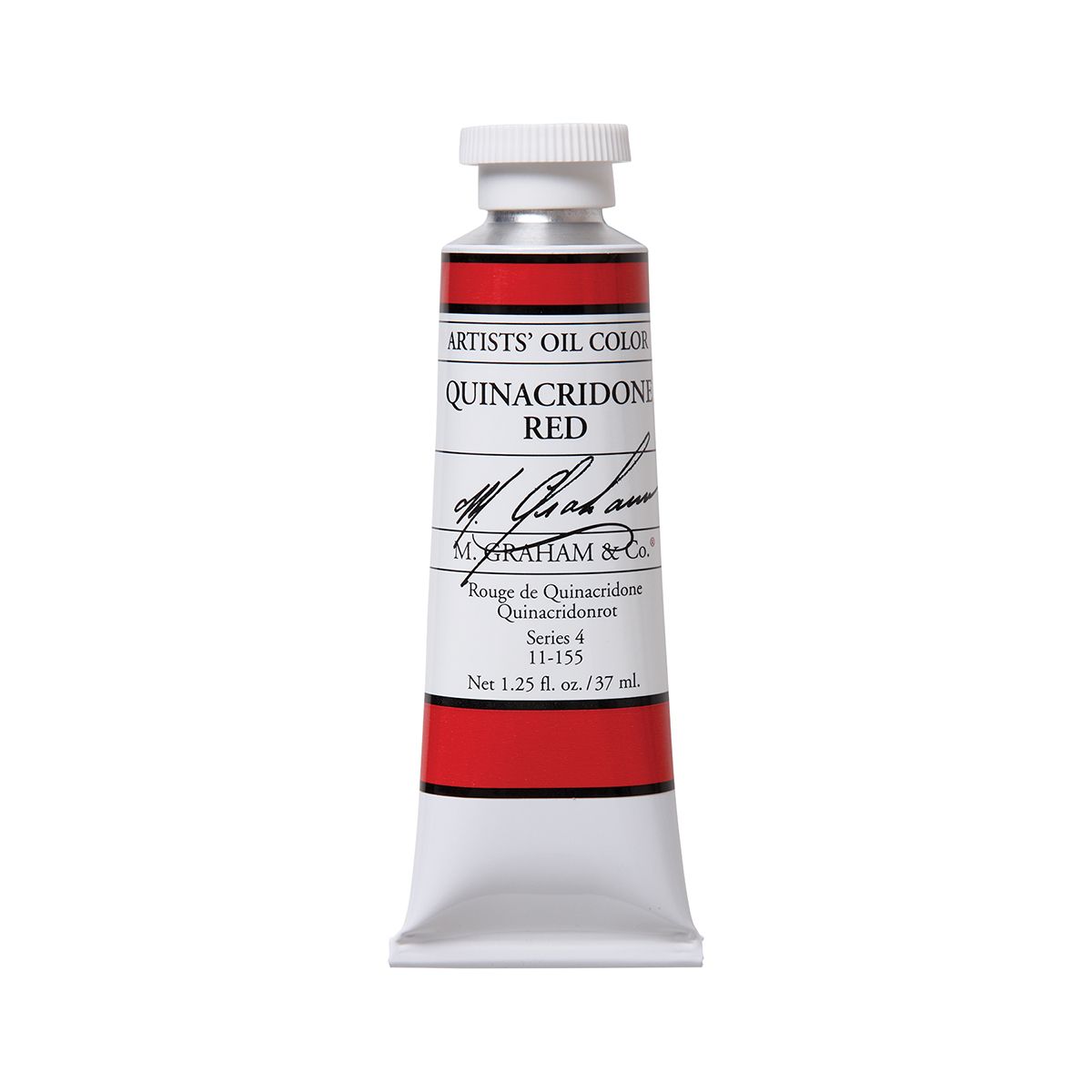 M Graham Oil Paint - Quinacridone Red 37 ml