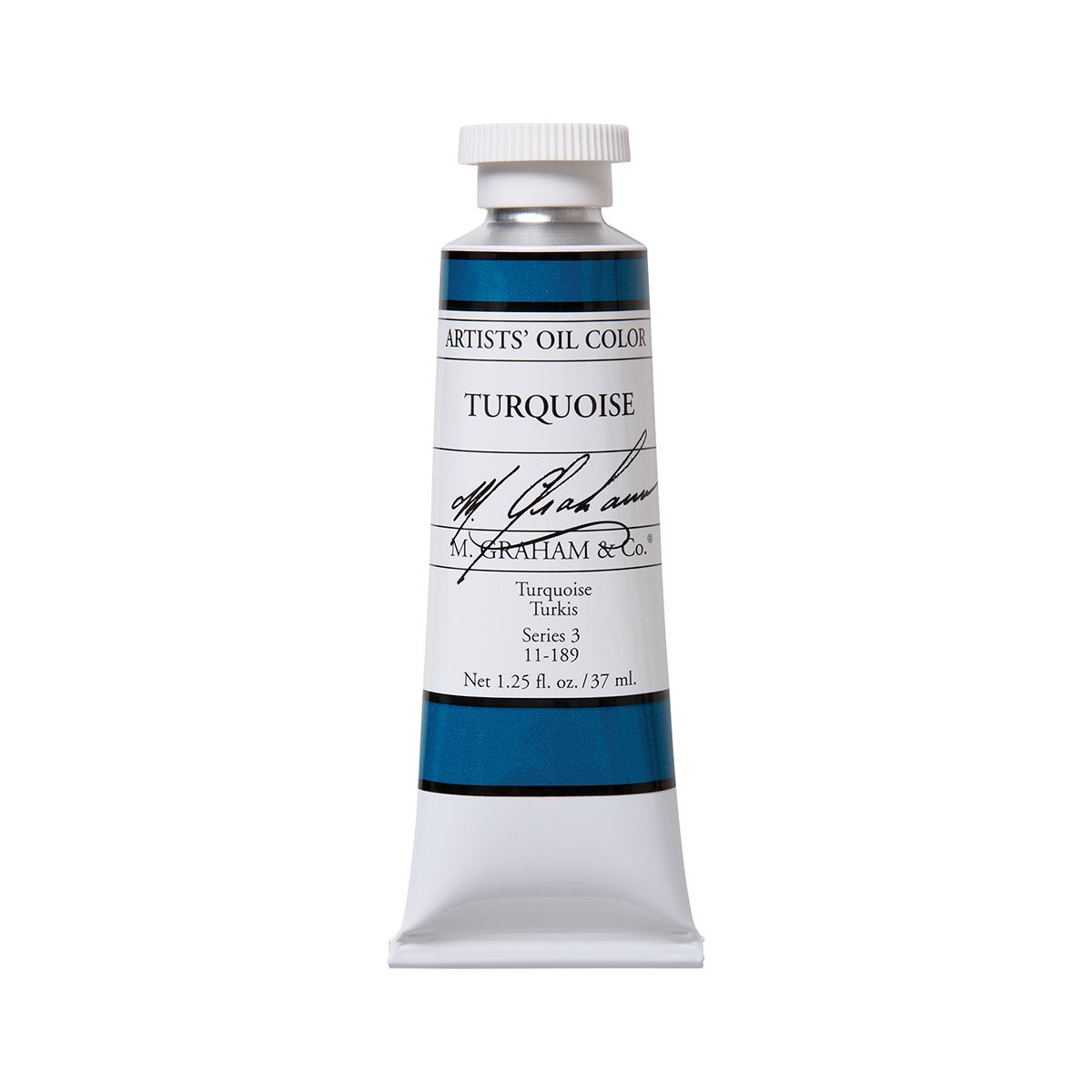 M Graham Oil Paint - Turquoise 37 ml