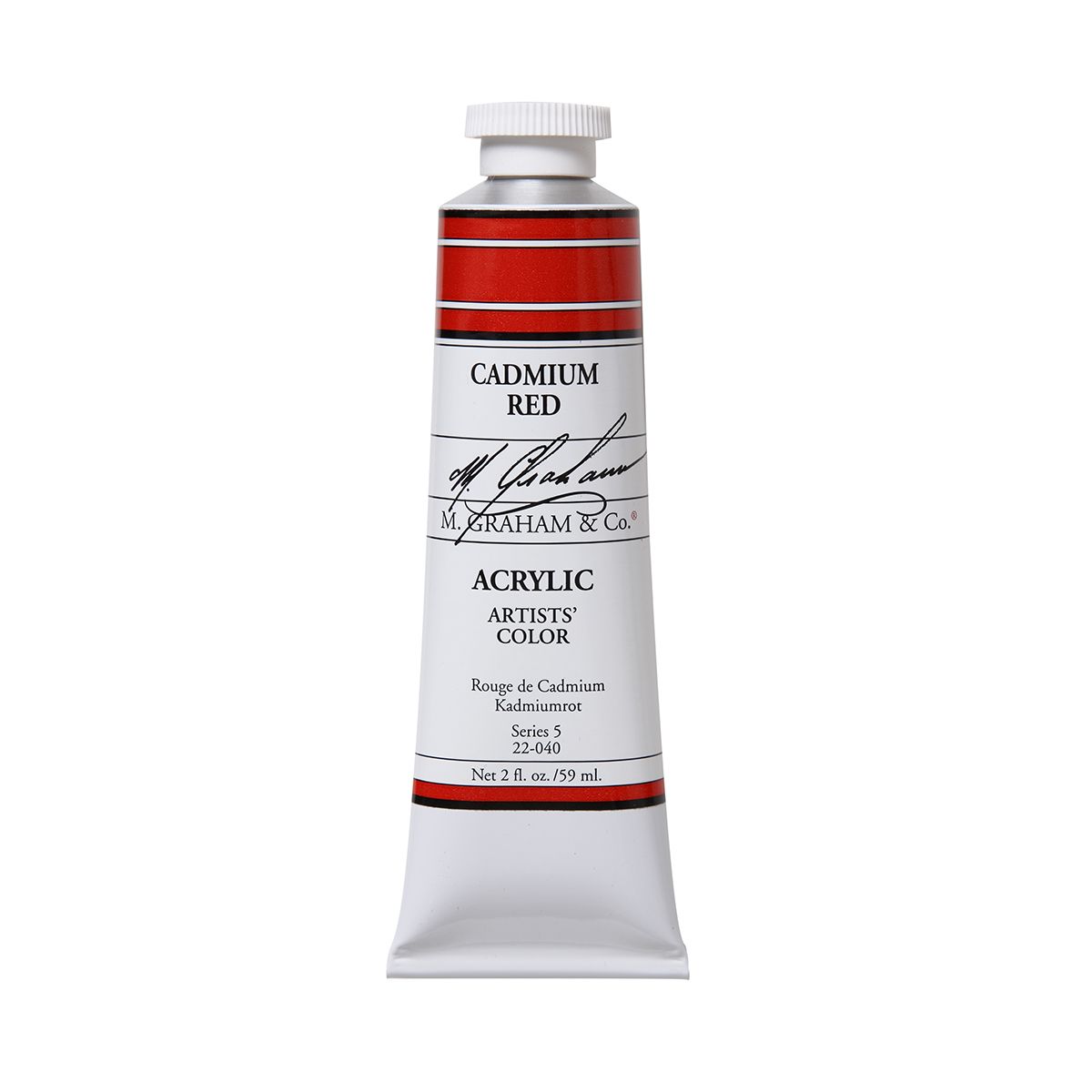 M Graham Acrylic - Cadmium Red 60 ml