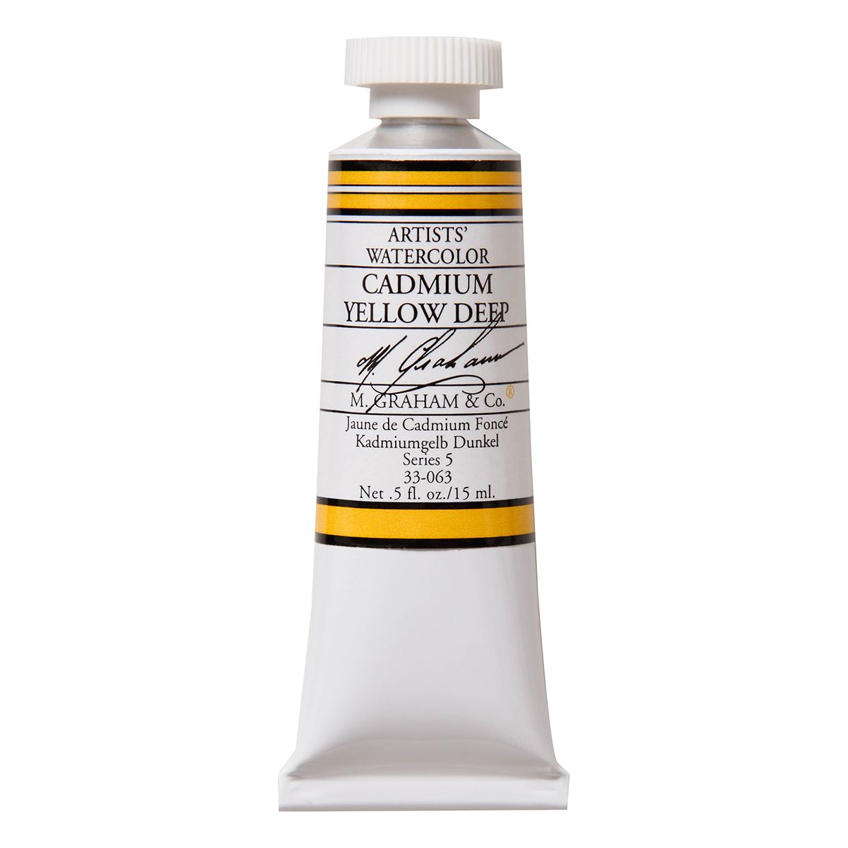 M Graham Watercolour - Cadmium Yellow Deep 15 ml