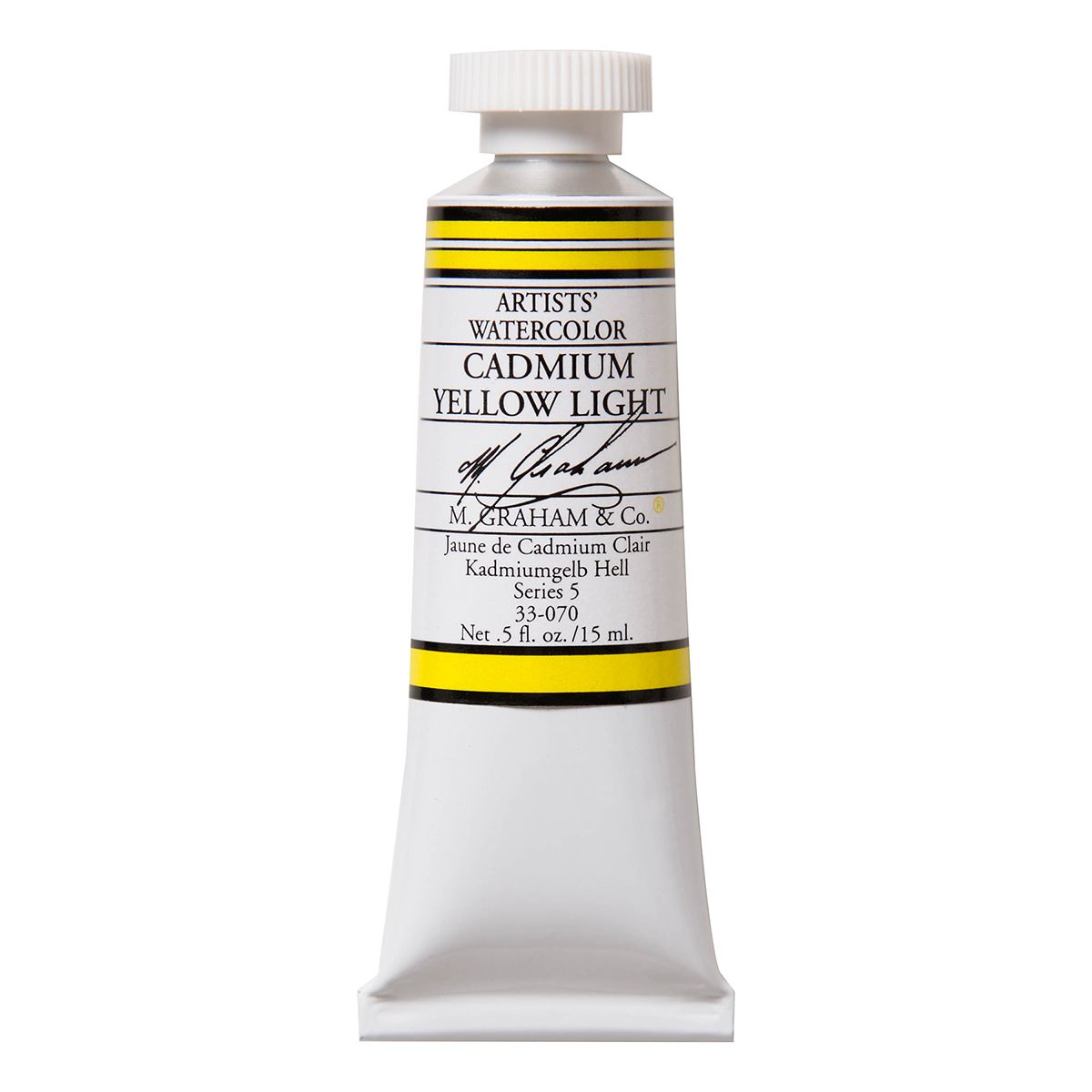 M Graham Watercolour - Cadmium Yellow Light 15ml