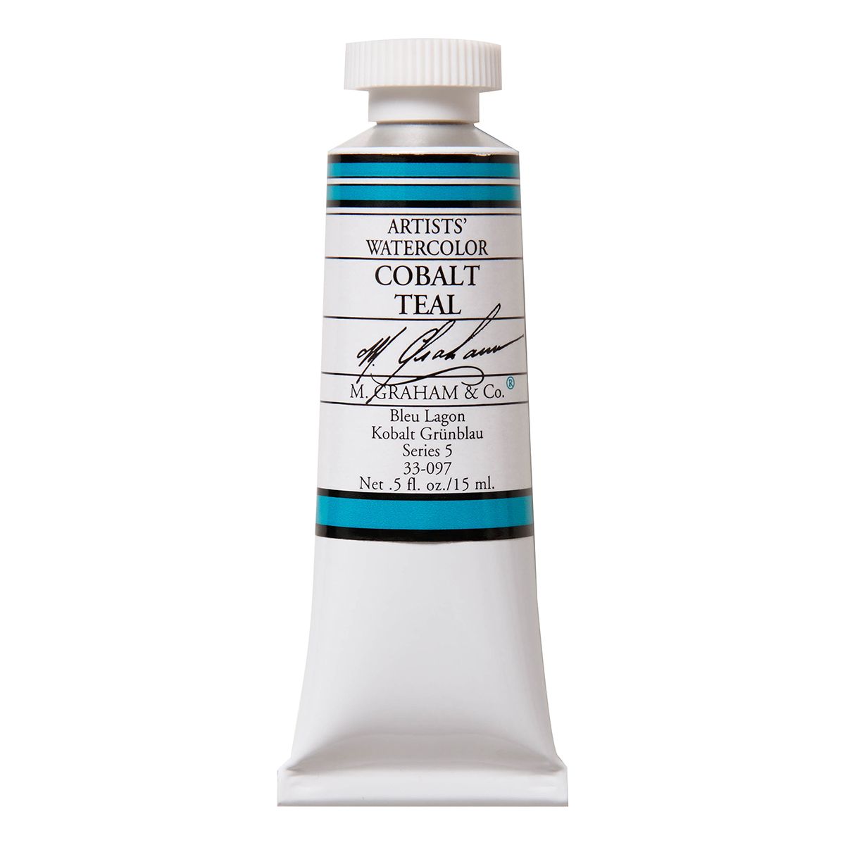 M Graham Watercolour - Cobalt Teal 15 ml