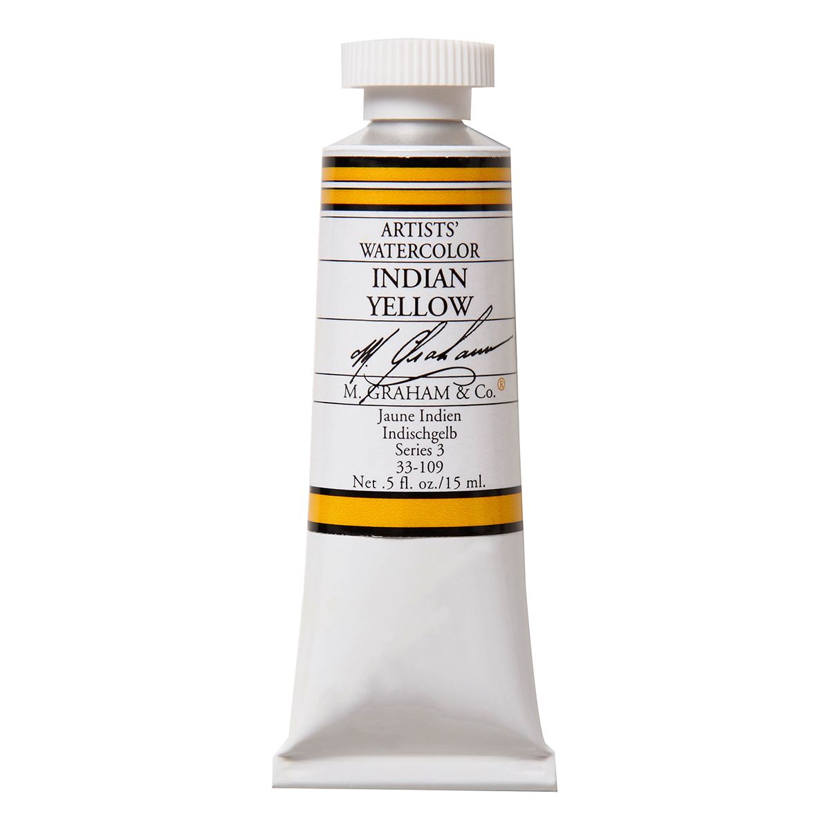 M Graham Watercolour - Indian Yellow 15 ml