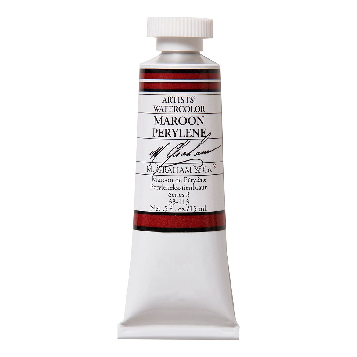 M Graham Watercolour - Maroon (Perylene) 15 ml