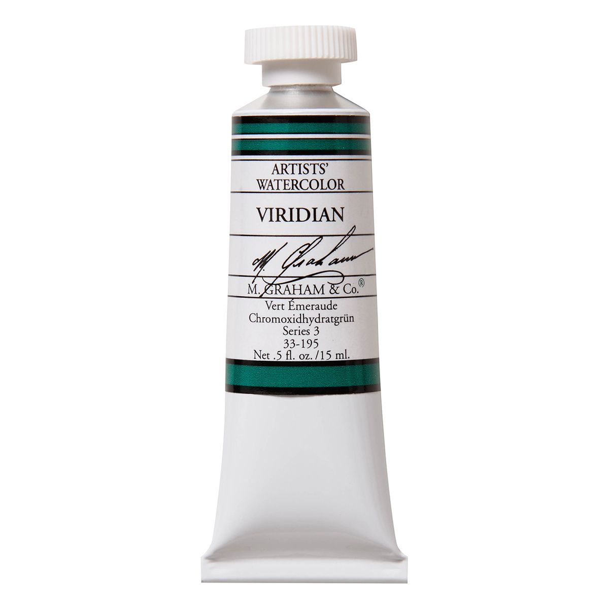 M Graham Watercolour - Viridian 15 ml