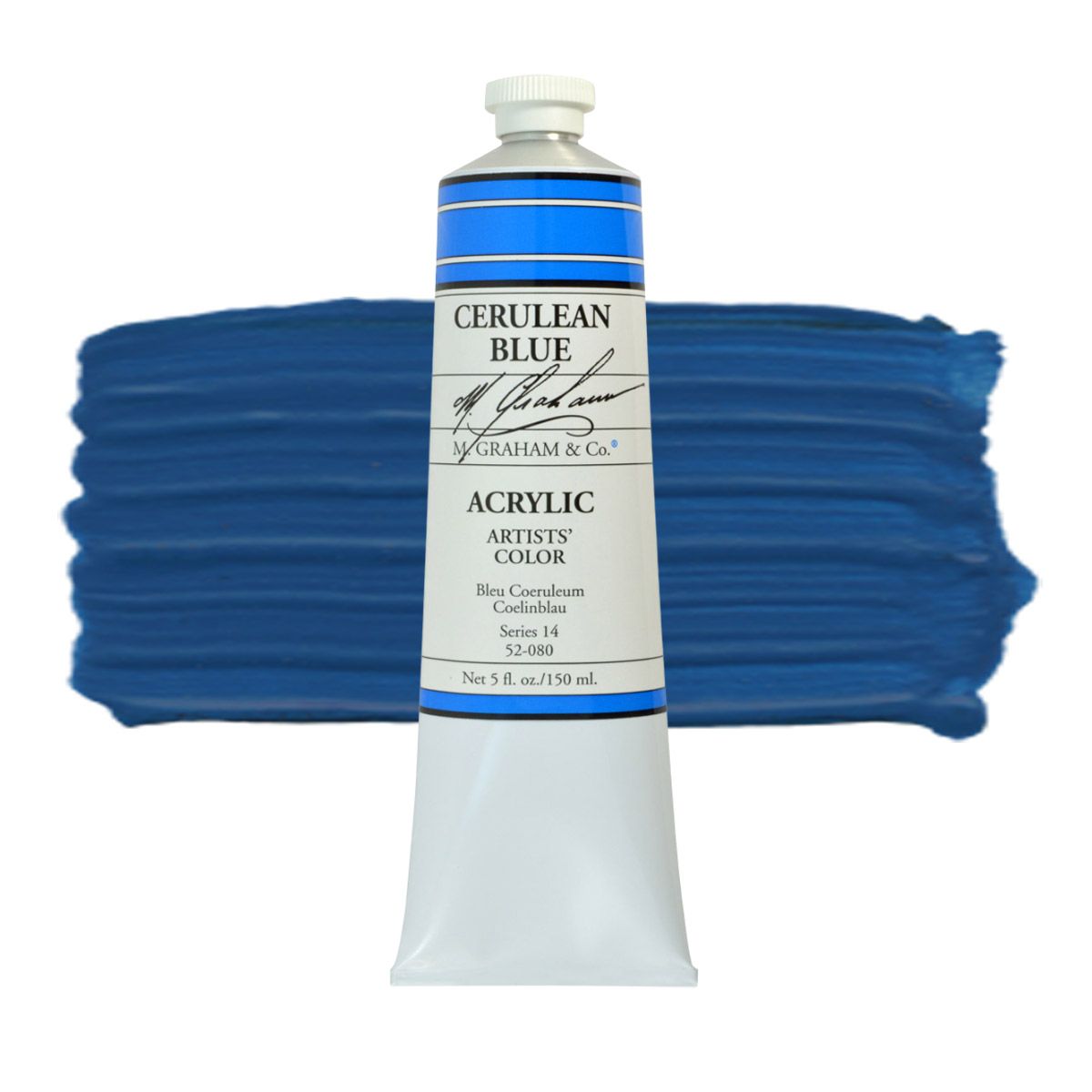 M Graham Acrylic - Cerulean Blue 150 ml