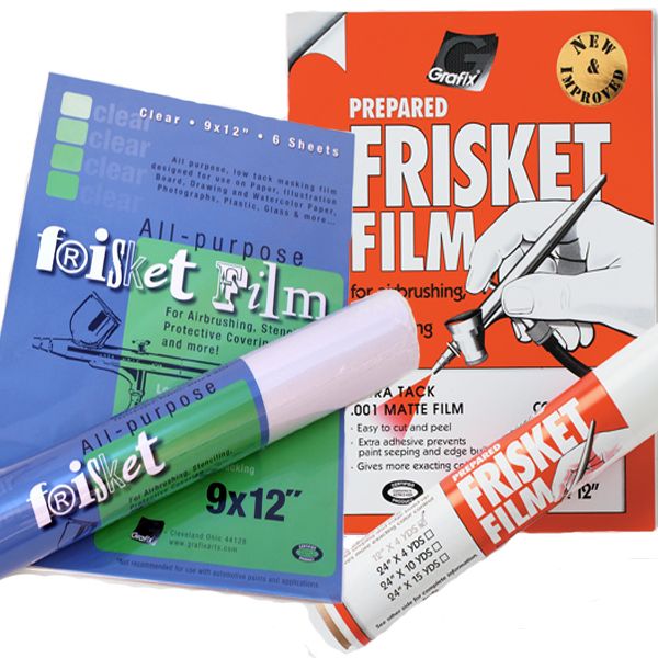 Grafix Prepared Frisket Film Pads | Rolls