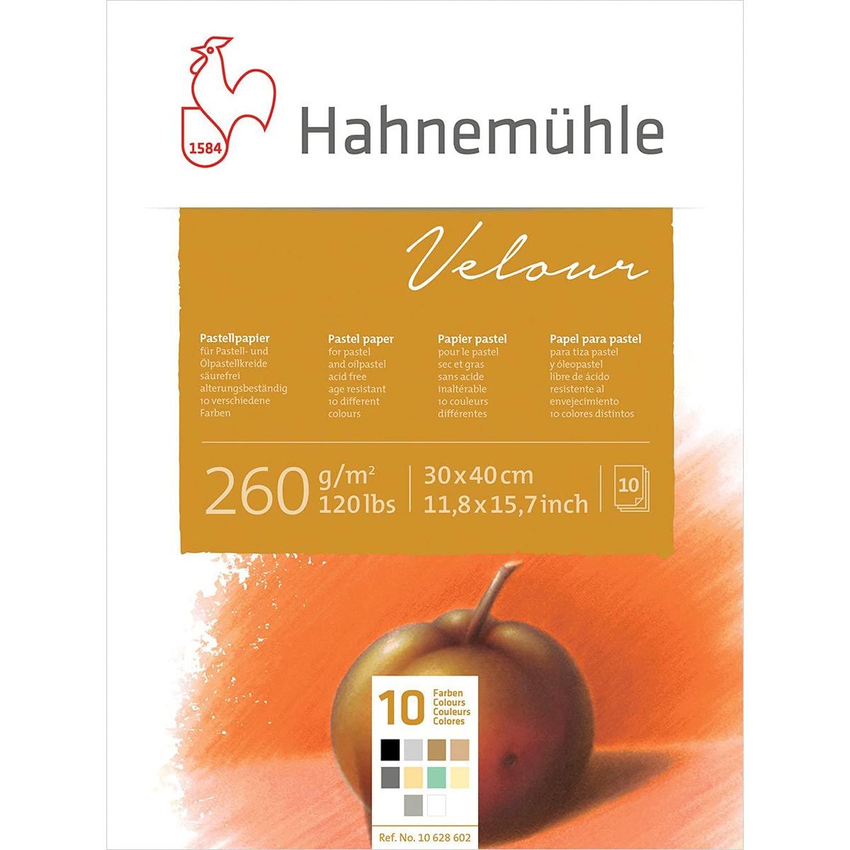 Hahnemühle Velour Pastel Pad (30x40 cm) 11.8 x 15.7 in