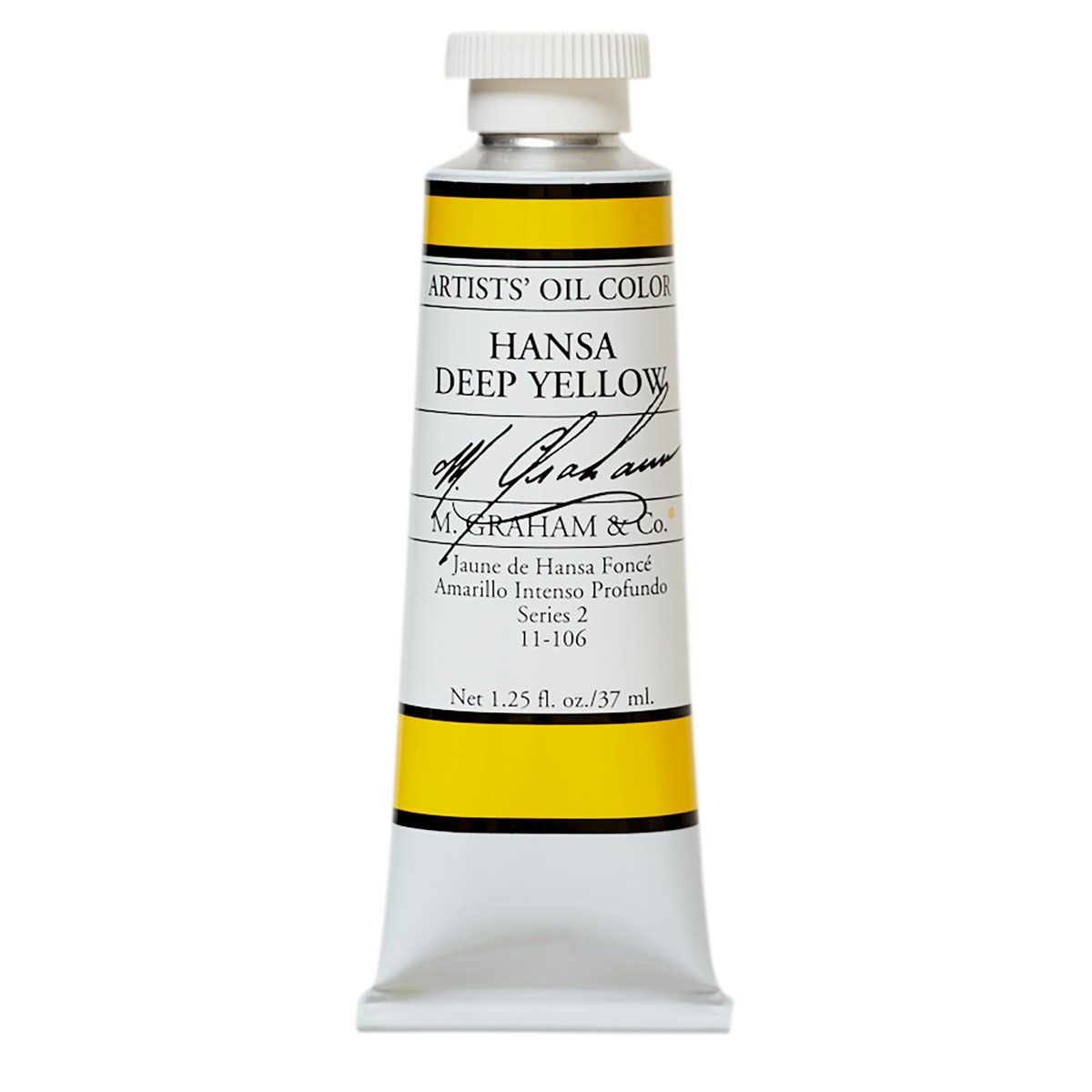M Graham Oil Paint - Hansa Yellow Deep 37 ml