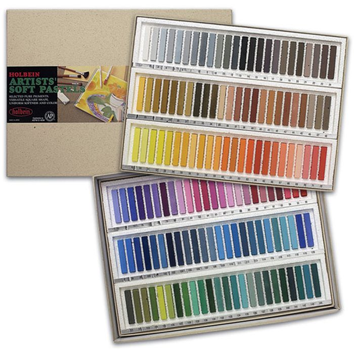 Holbein Artists’ Soft Assorted, Set of 144 Pastels