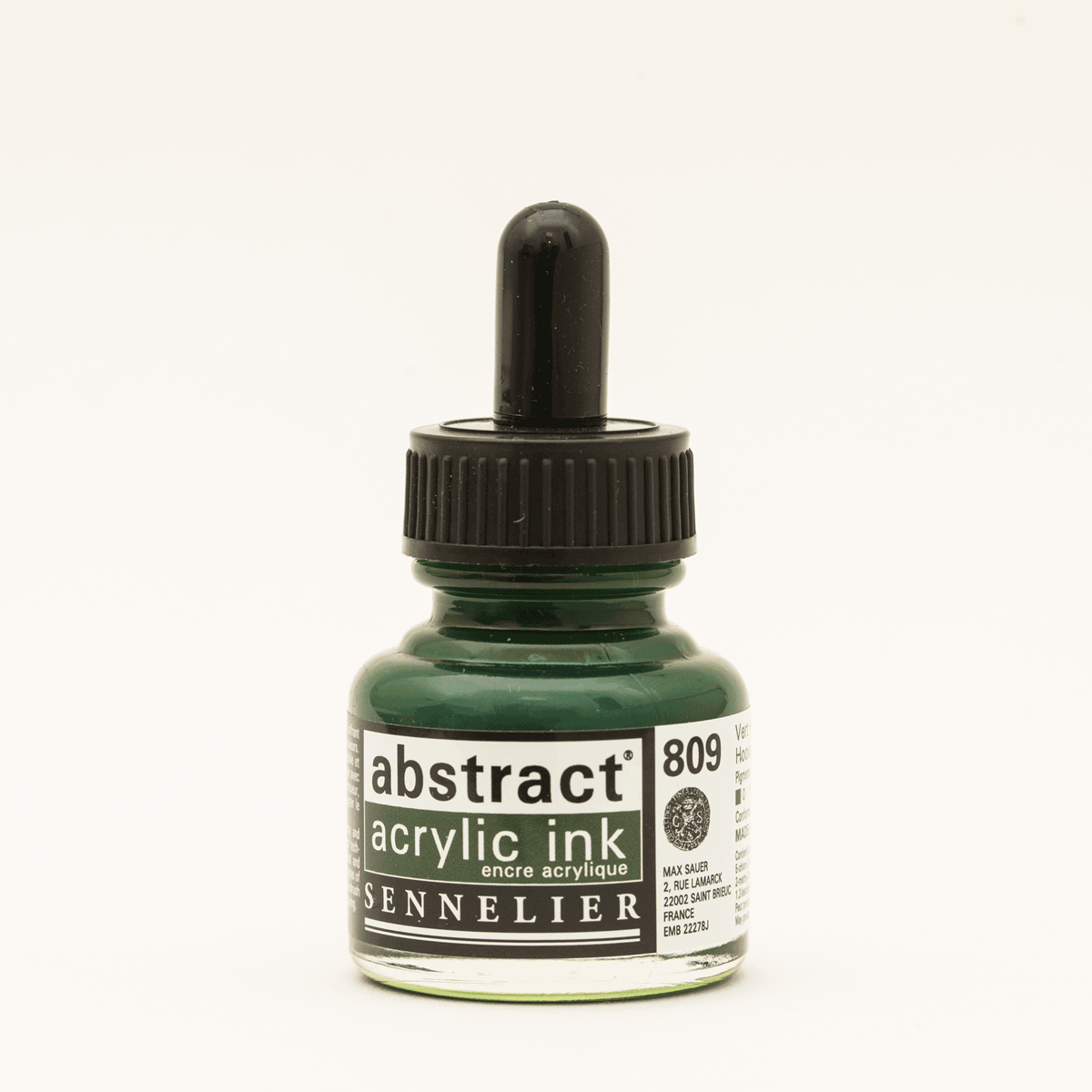 Abstract Acrylic Ink Hooker’s Green 30 ml