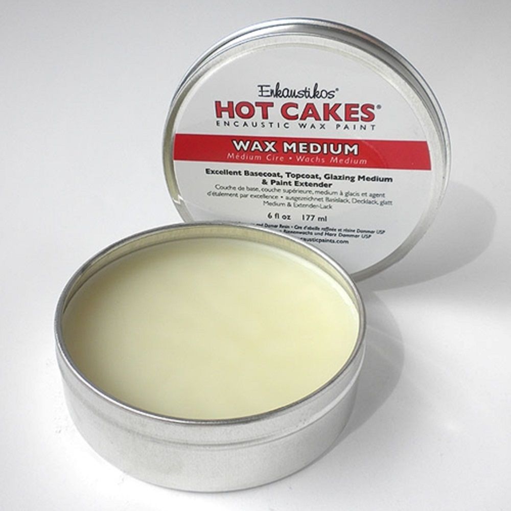 Enkaustikos Hot Cakes Wax Medium, 177ml/6oz In Tin