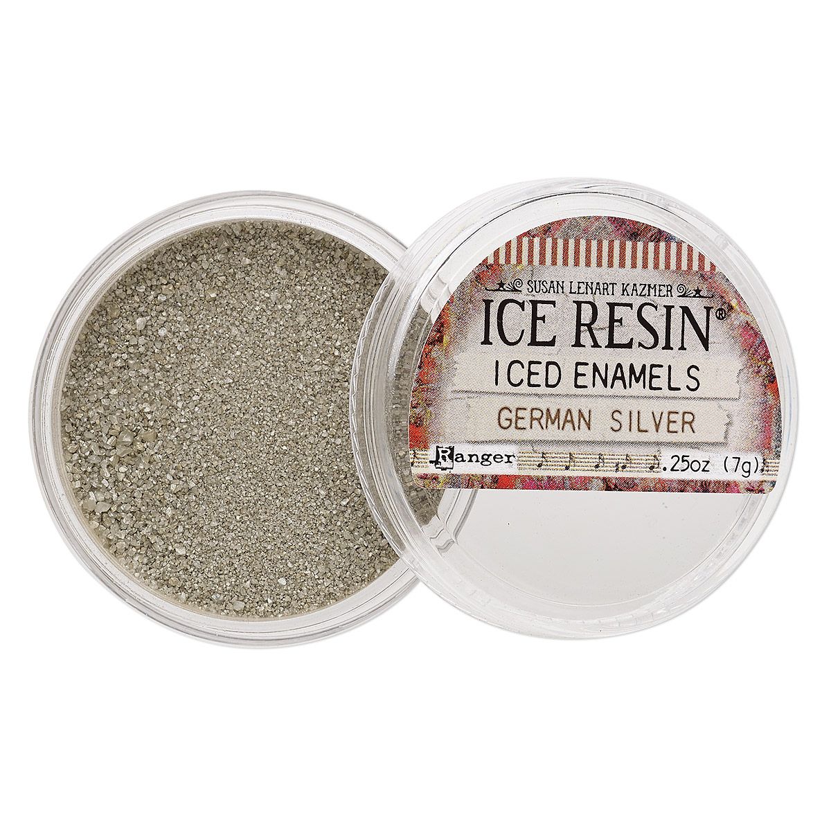 ICE Resin, Iced Enamels German Silver