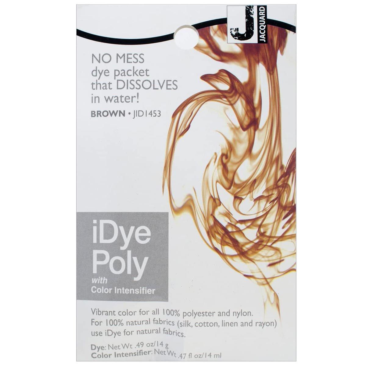 Jacquard iDye Poly Fabric Dye - Brown 14g