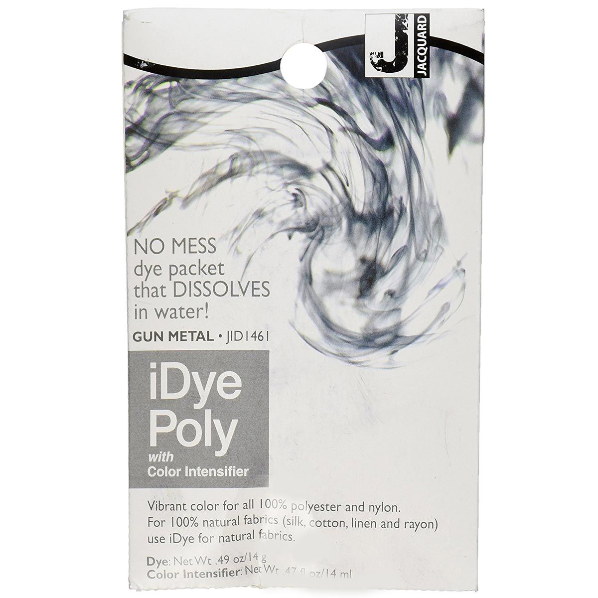 Jacquard iDye Poly Fabric Dye - Gun Metal 14g