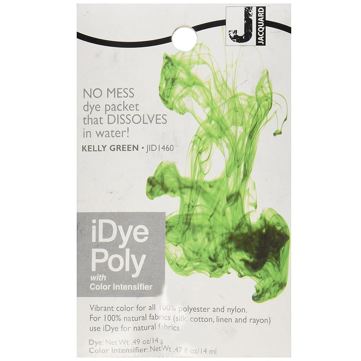 Jacquard iDye Poly Fabric Dye - Kelly Green 14g