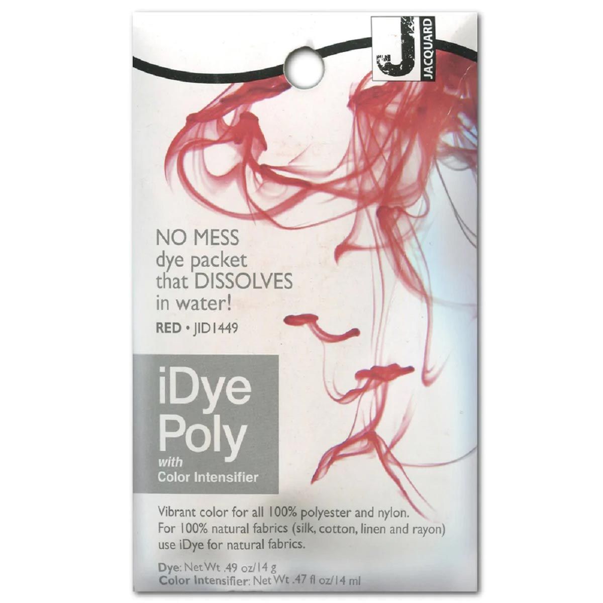 Jacquard iDye Poly Fabric Dye - Red 14g