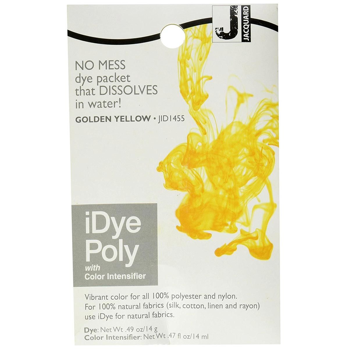 Jacquard iDye Poly Fabric Dye - Golden Yellow 14g