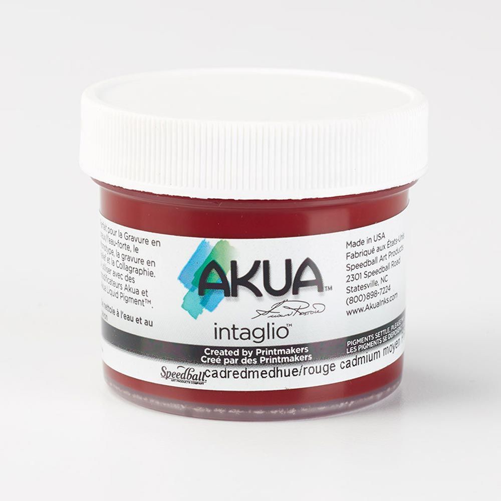 Akua Intaglio Ink - Cadmium Red Medium Hue 59ml (2oz)