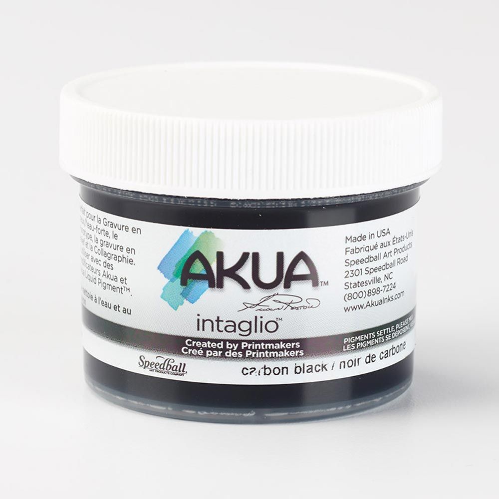 Akua Intaglio Ink - Carbon Black 59ml (2oz)