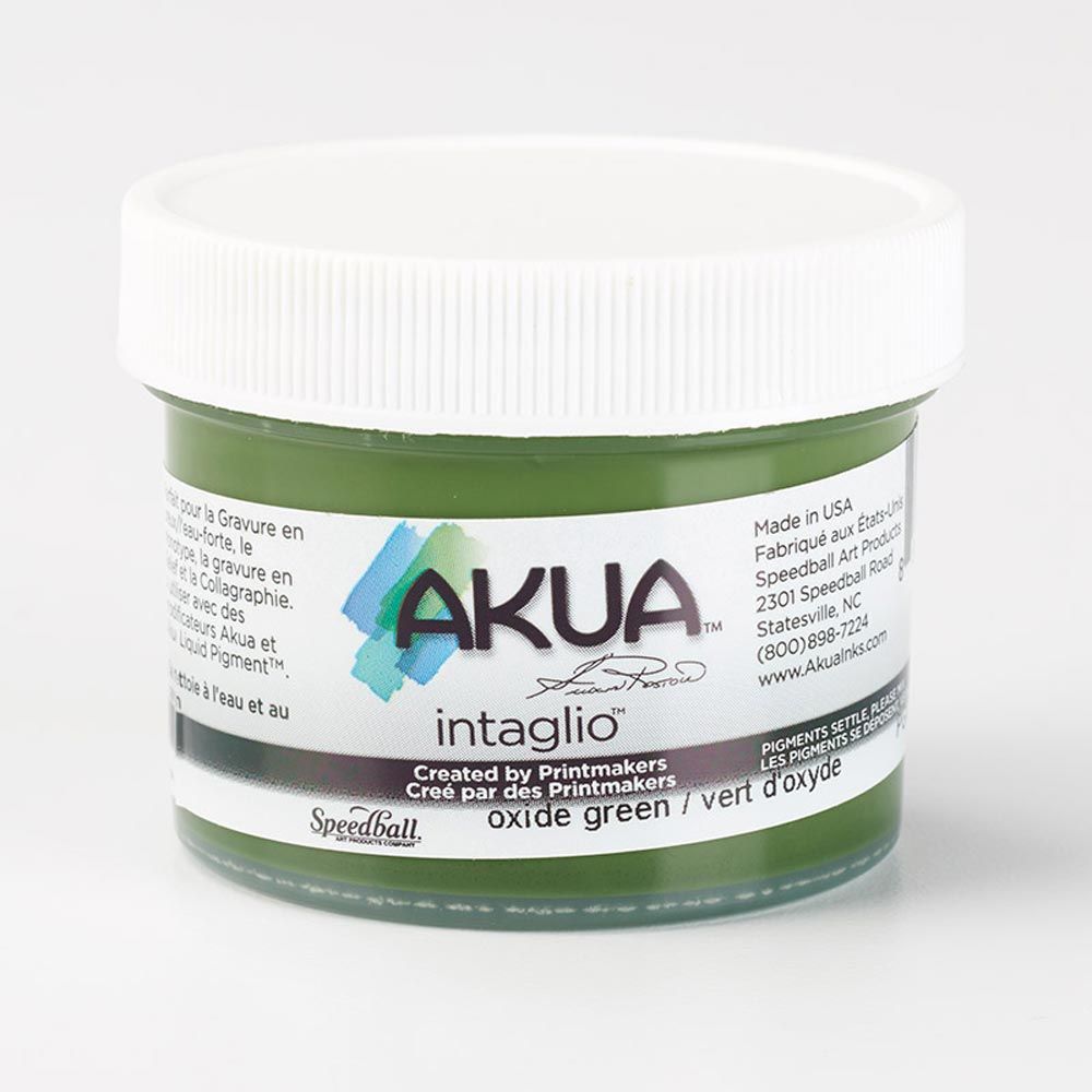 Akua Intaglio Ink - Oxide Green 59ml (2oz)