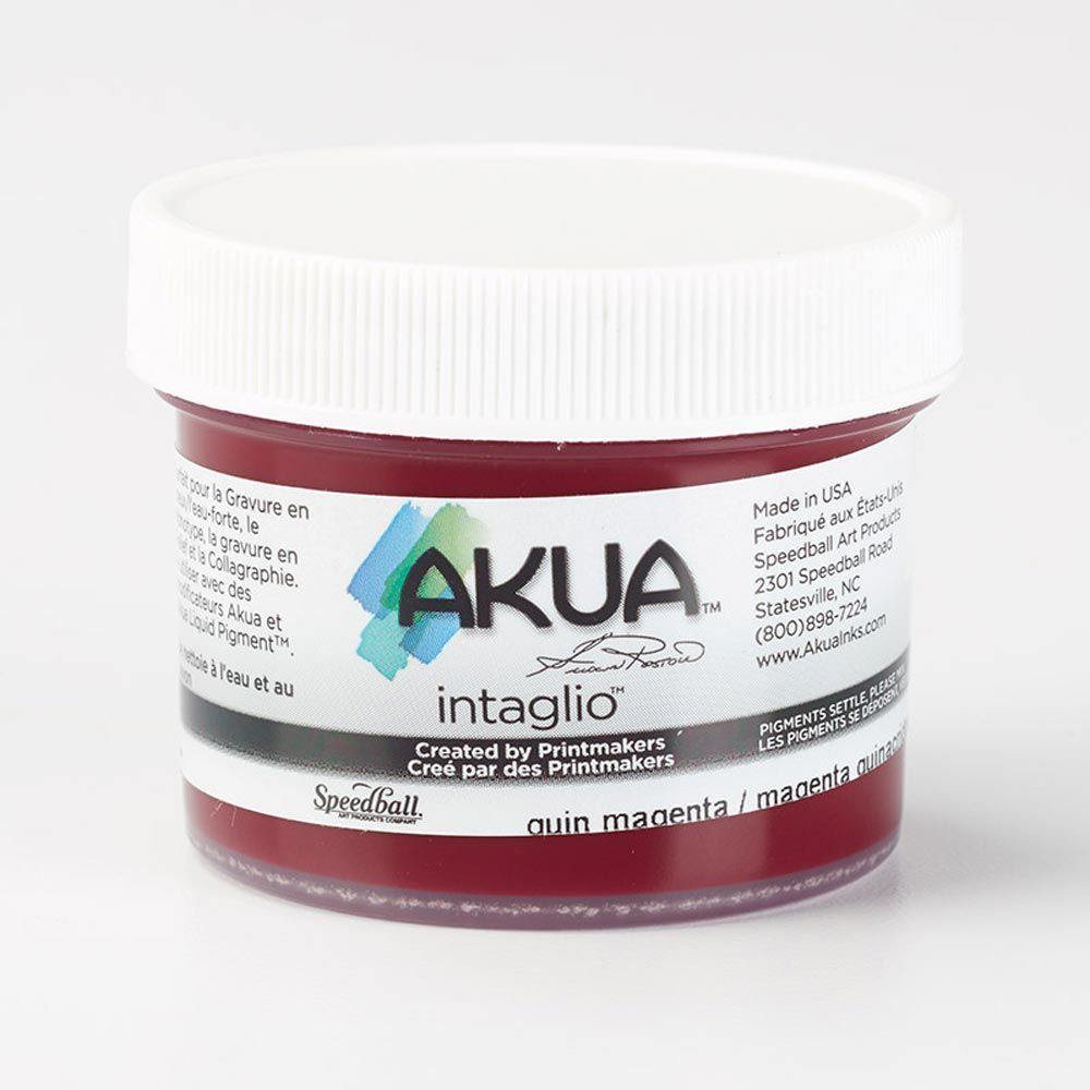 Akua Intaglio Ink - Quinacridone Magenta 59ml (2oz)