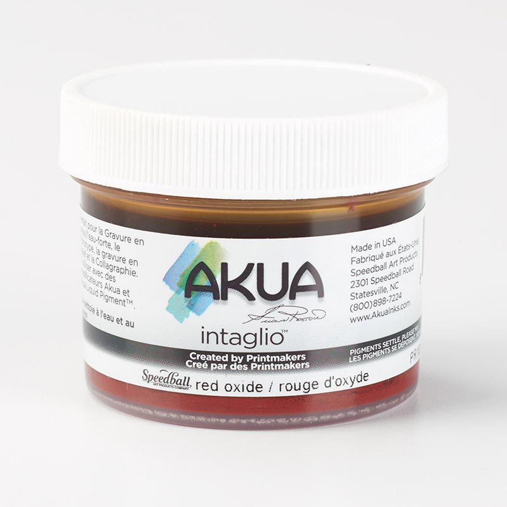 Akua Intaglio Ink - Red Oxide 59ml (2oz)