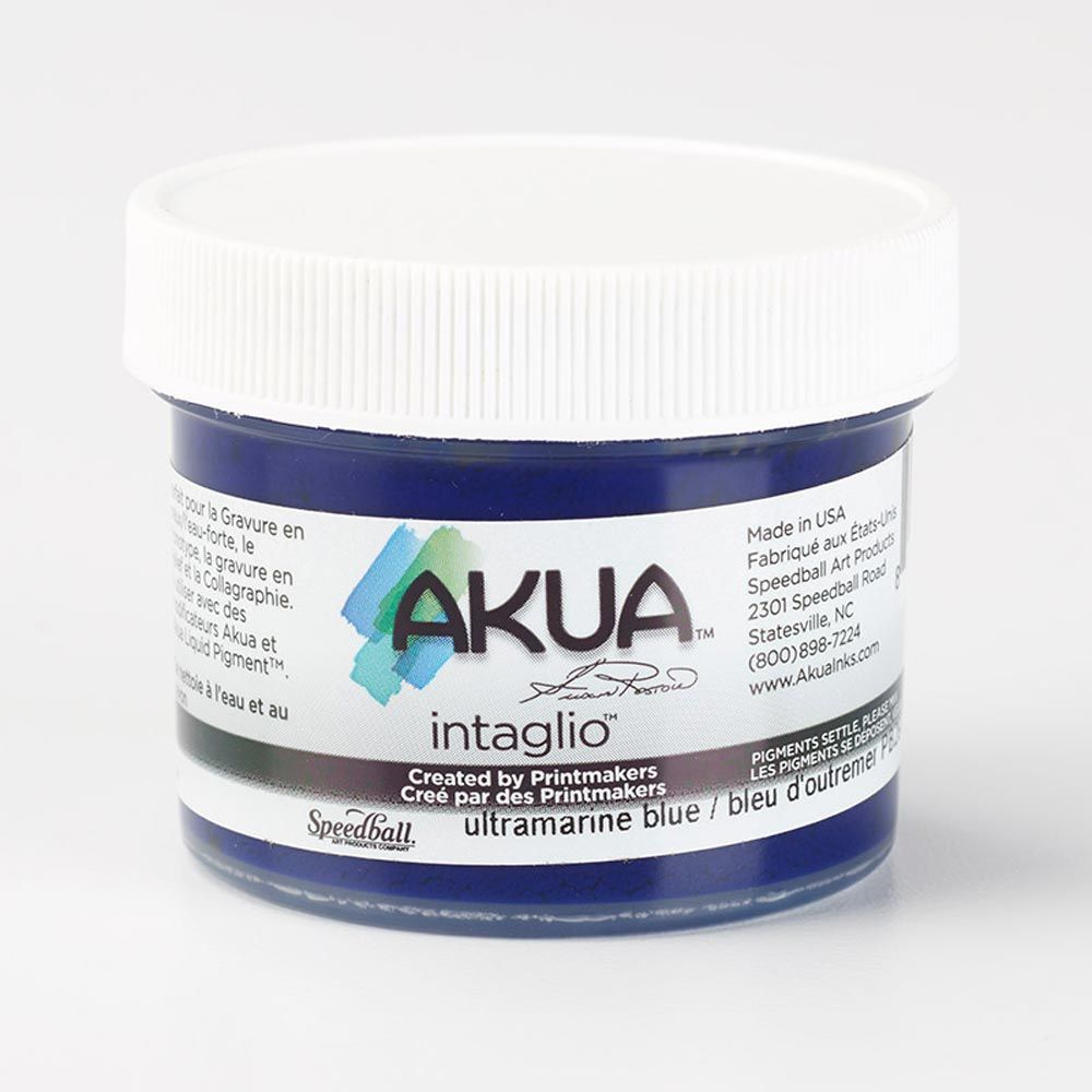 Akua Intaglio Ink - Ultramarine Blue 59ml (2oz)