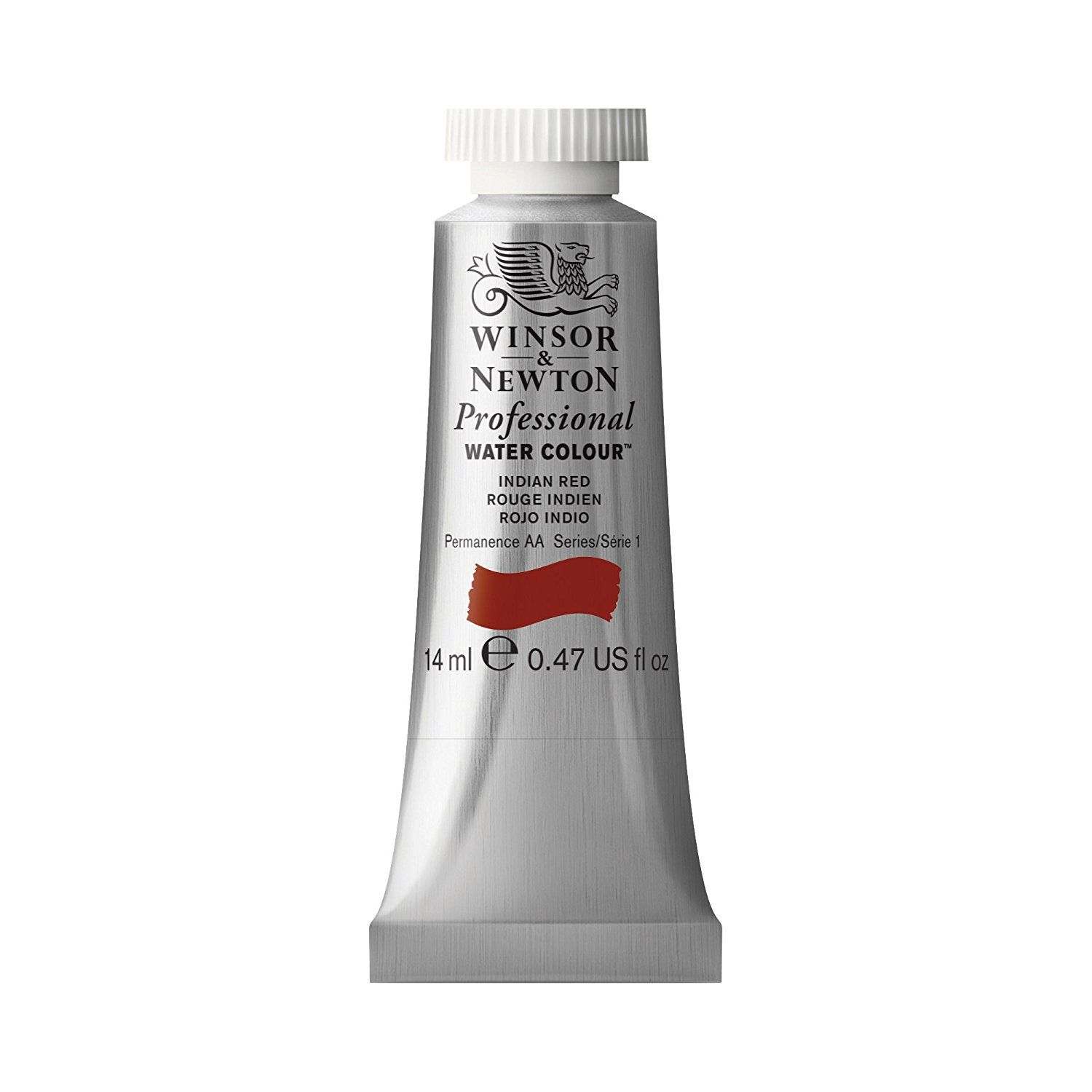 Winsor & Newton Watercolour Paint - Indian Red 14ml