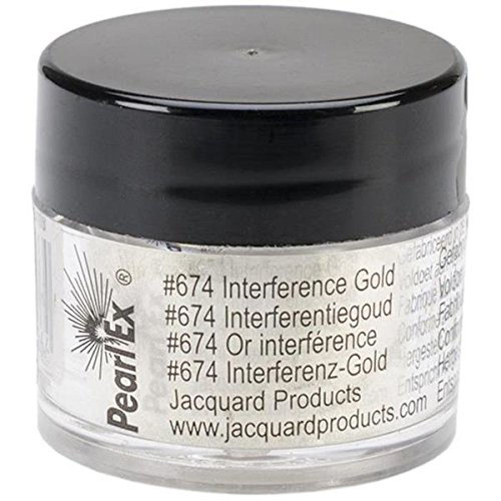Jacquard Pearl Ex Powdered Interference Gold Pigment 3g
