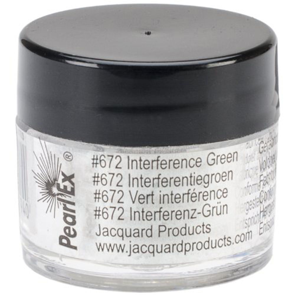Jacquard Pearl Ex Powdered Interference Green Pigment 3g