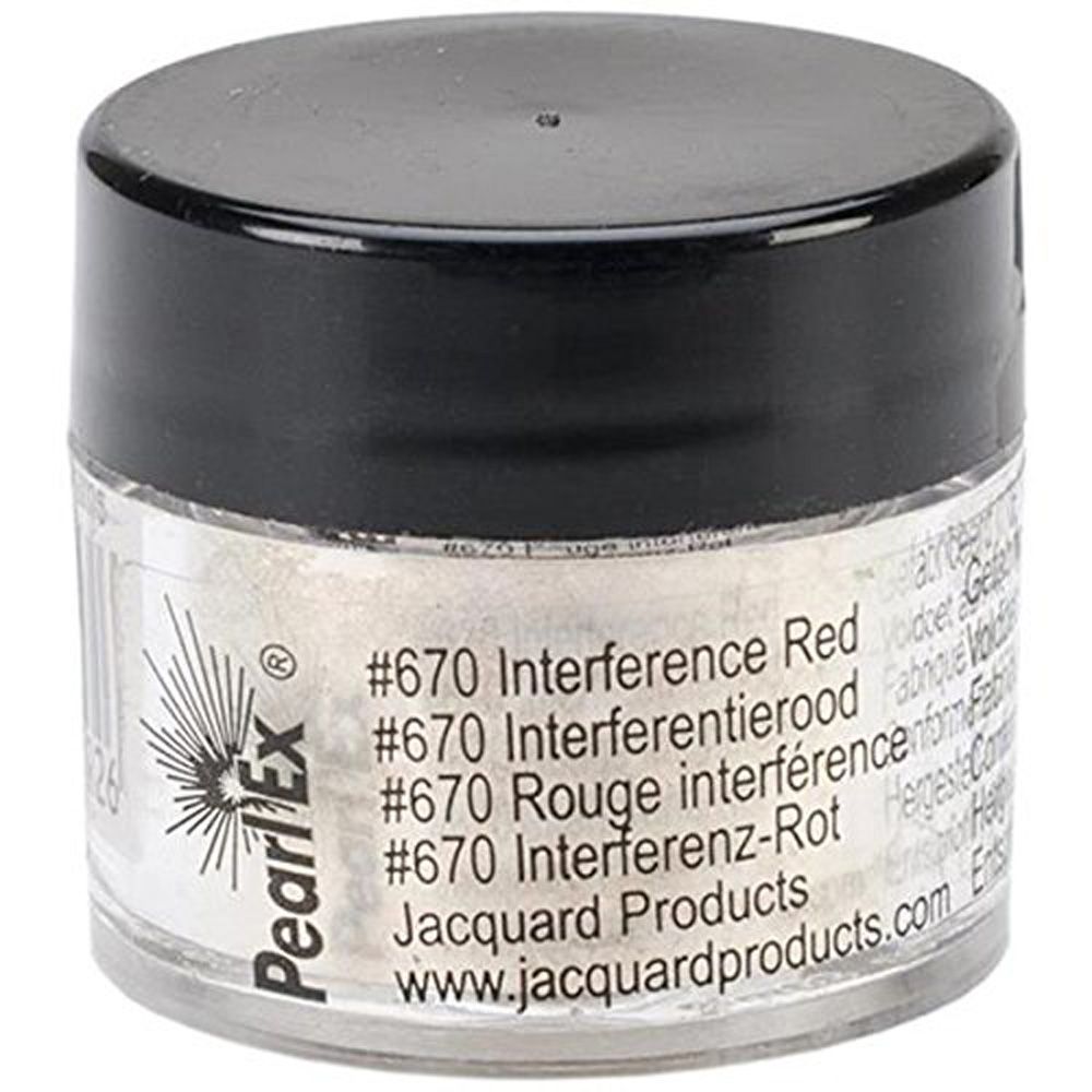 Jacquard Pearl Ex Powdered Interference Red Pigment 3g