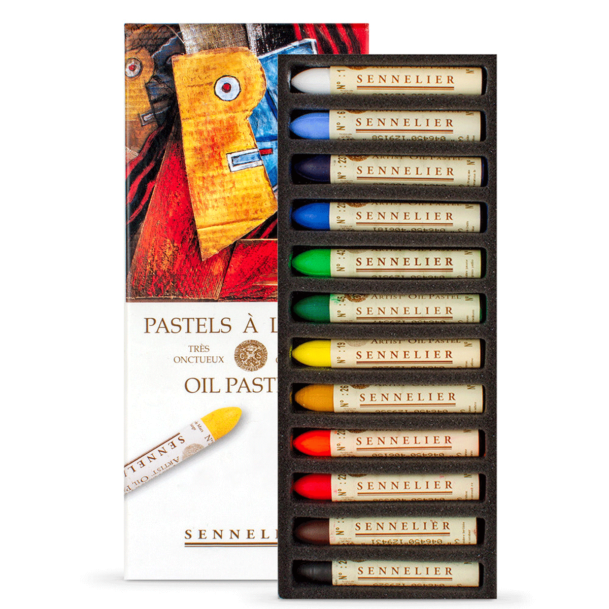 Introductory Oil Pastel Assorted Set of 12
